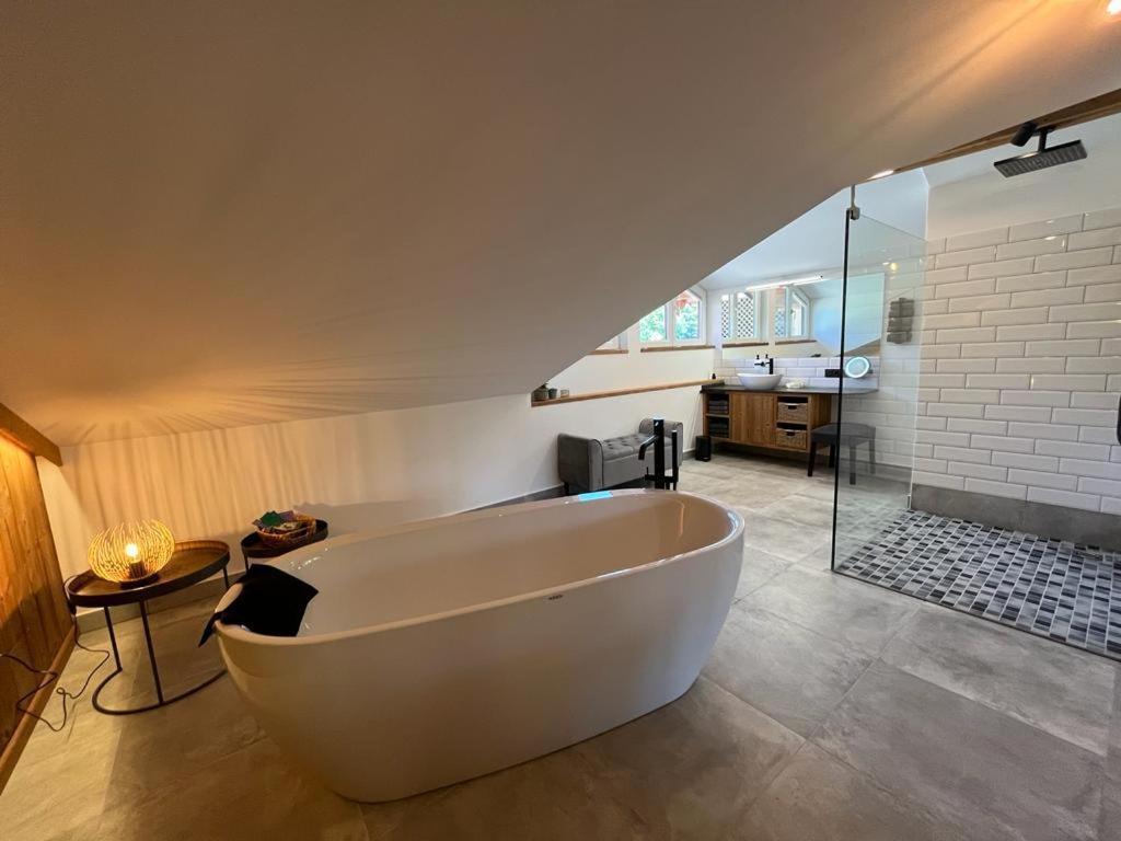Bauernhof-Loft Edtgut Apartment Guggenthal Luaran gambar